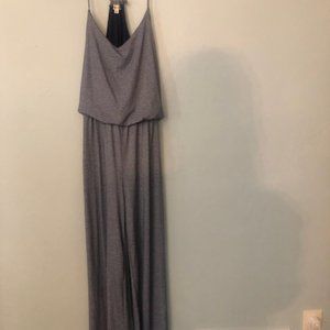 Navy and White striped sleeveless jumper